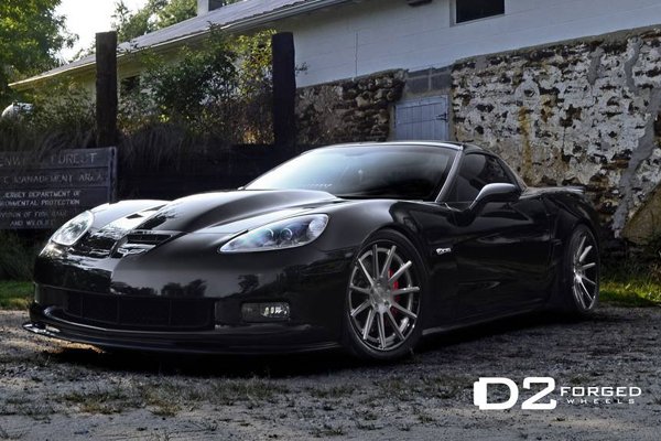 700-сильный Corvette Z06 на дисках D2Forged Wheels