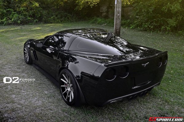 700-сильный Corvette Z06 на дисках D2Forged Wheels