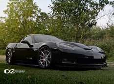 700-сильный Corvette Z06 на дисках D2Forged Wheels