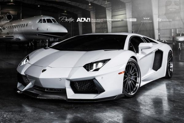 Lamborghini Aventador с дисками ADV.1 Wheels