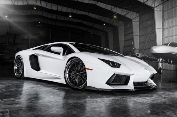 Lamborghini Aventador с дисками ADV.1 Wheels