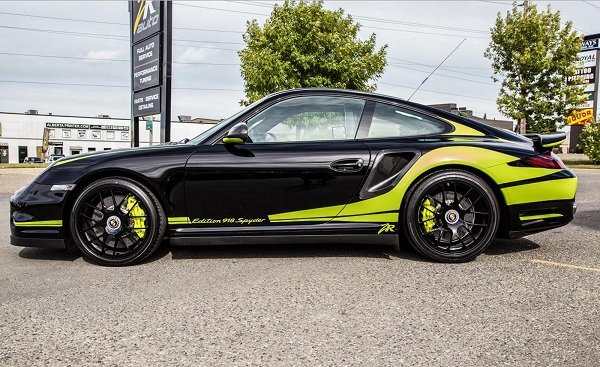 Porsche 911 Turbo S Edition 918 Spyder от ZR Auto 