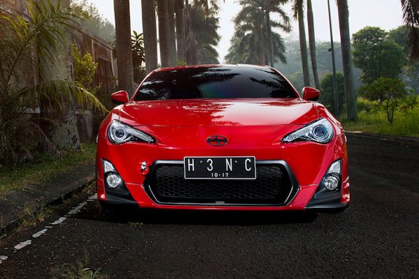 Турбированный Toyota GT86 из Индонезии 