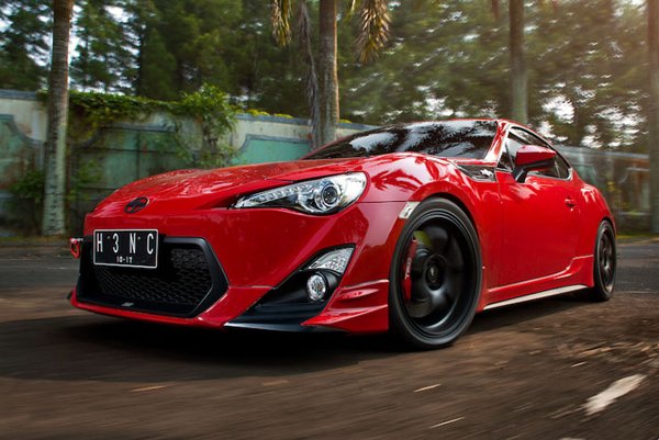 Турбированный Toyota GT86 из Индонезии 