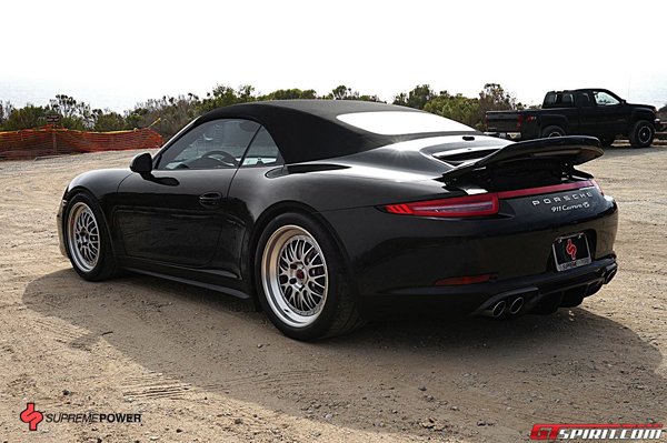 Porsche 991 Carrera 4S Cabrio от Supreme Power