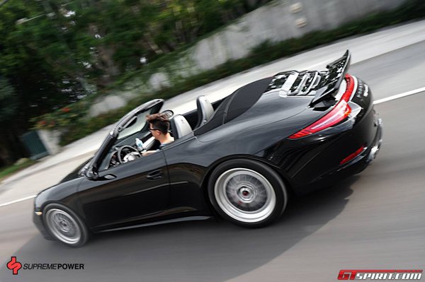 Porsche 991 Carrera 4S Cabrio от Supreme Power