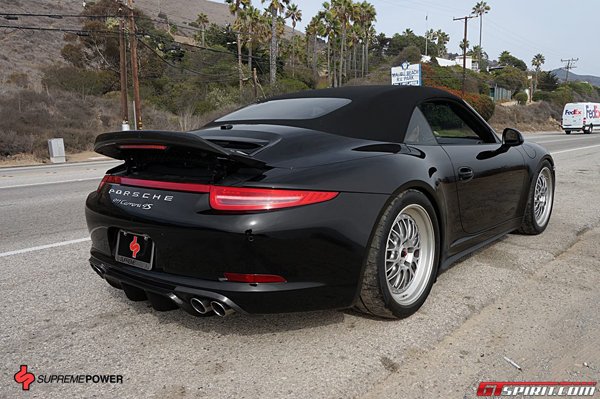 Porsche 991 Carrera 4S Cabrio от Supreme Power