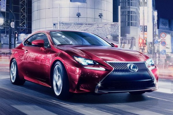 Lexus рассекретил внешность модели RC Coupe