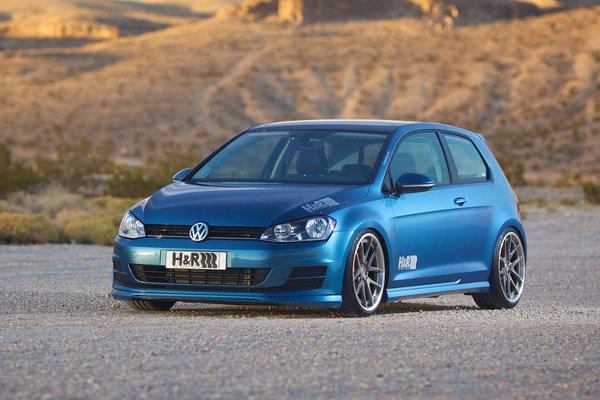 H&R доработал Volkswagen Golf для выставки SEMA