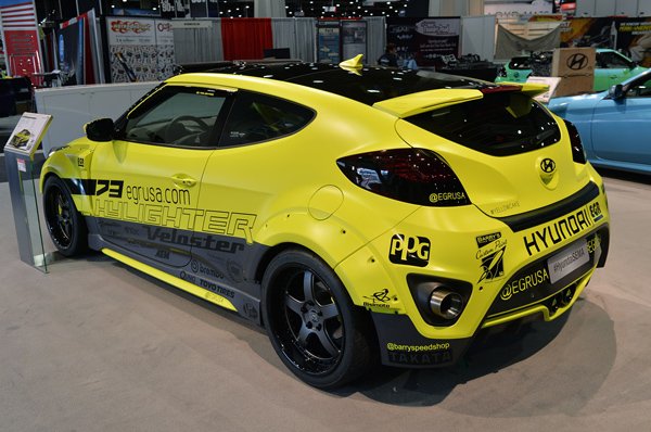 SEMA 2013: Hyundai Veloster EGR Night Racer