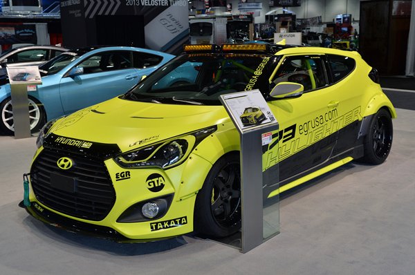 SEMA 2013: Hyundai Veloster EGR Night Racer