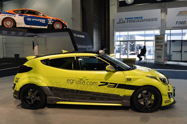 SEMA 2013: Hyundai Veloster EGR Night Racer