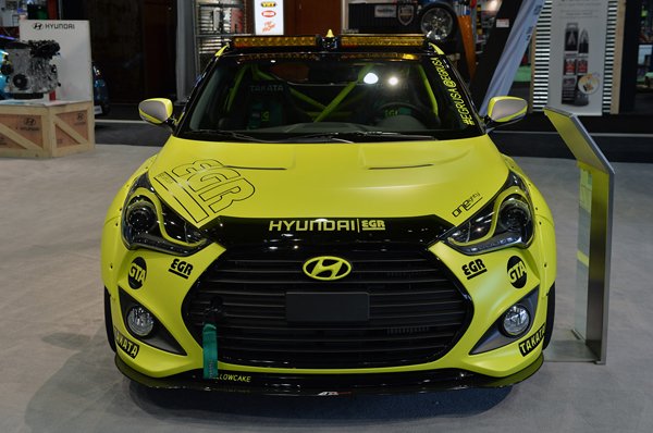 SEMA 2013: Hyundai Veloster EGR Night Racer