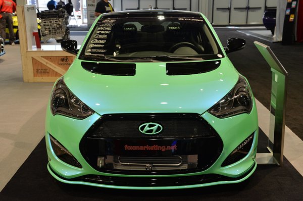 SEMA 2013: Hyundai Veloster Turbo от Fox Marketing