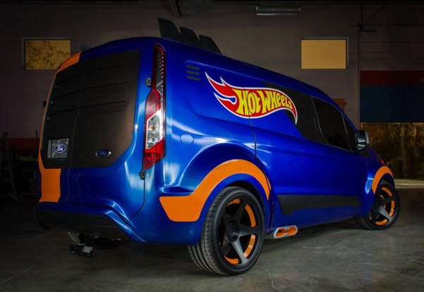 SEMA 2013: Hot Wheels Ford Transit Connect