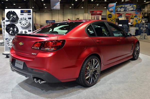 SEMA 2013: Chevrolet SS Performance Sedan Concept