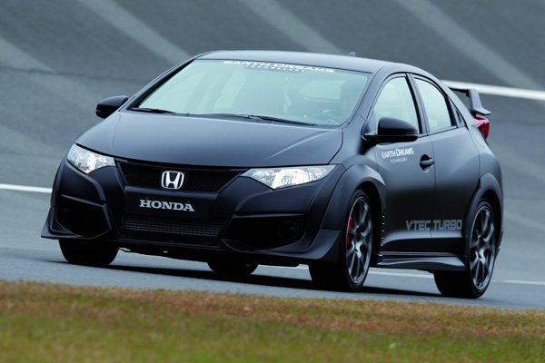 Honda показала снимки прототипа Civic Type R 2015