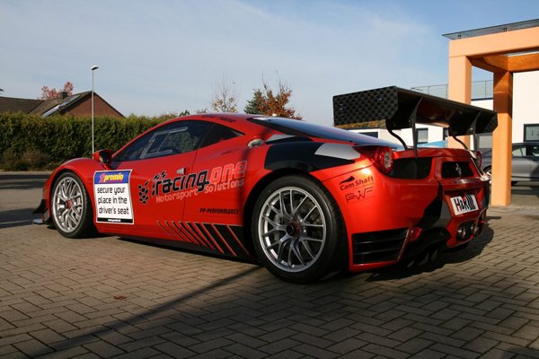 Racing One доработал болид Ferrari 458 Challenge 