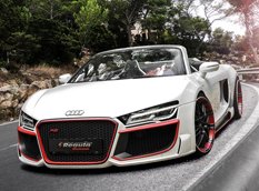 Обновленный Audi R8 Spyder в обвесе Regula Tuning