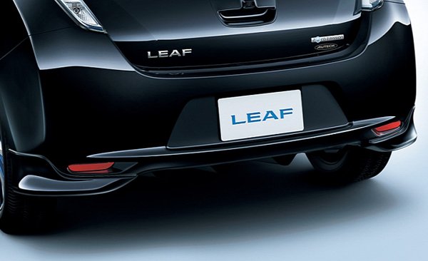 Электрокар Nissan Leaf получил опциональный обвес 
