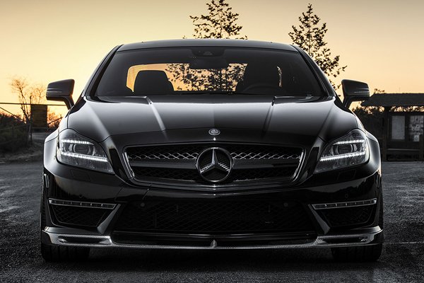 Mercedes-Benz CLS63 AMG в обвесе Vorsteiner