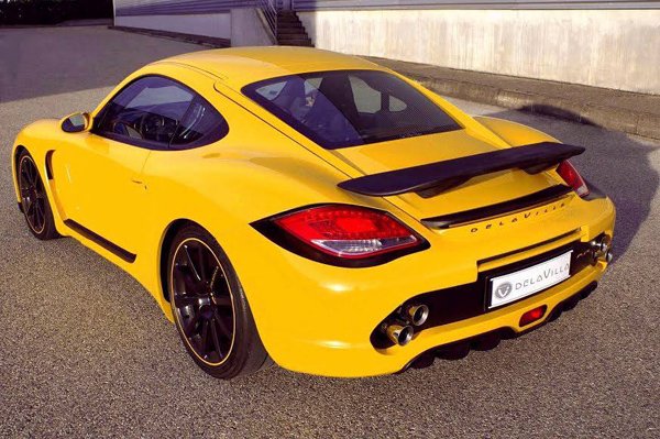 Delavilla превратила Porsche Cayman в R1 CS