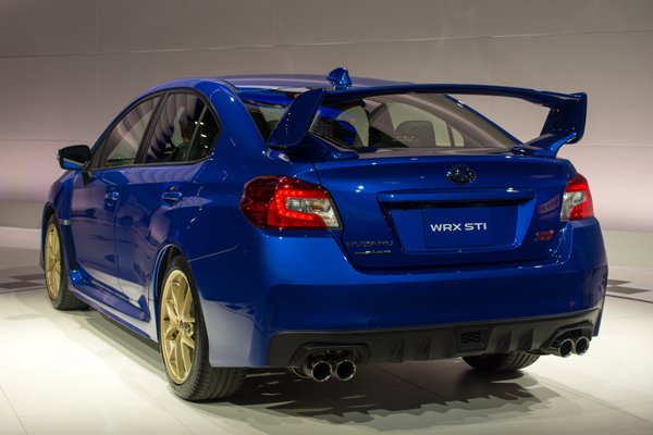 Детройт 2014: Subaru показала WRX STI 2015