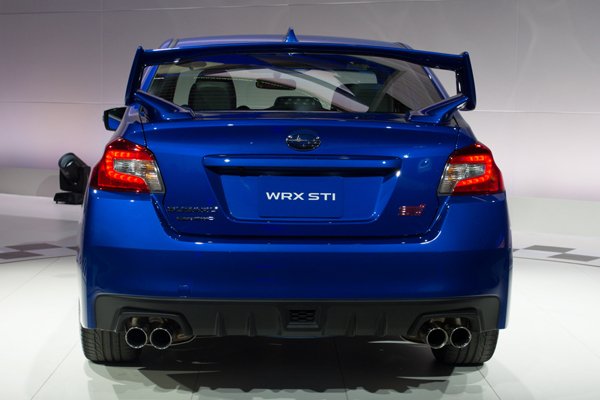 Детройт 2014: Subaru показала WRX STI 2015