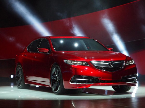 Детройт 2014: Acura представила люксовый седан TLX