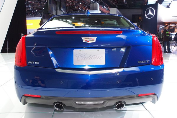 Детройт 2014: Cadillac представил роскошное купе ATS Coupe