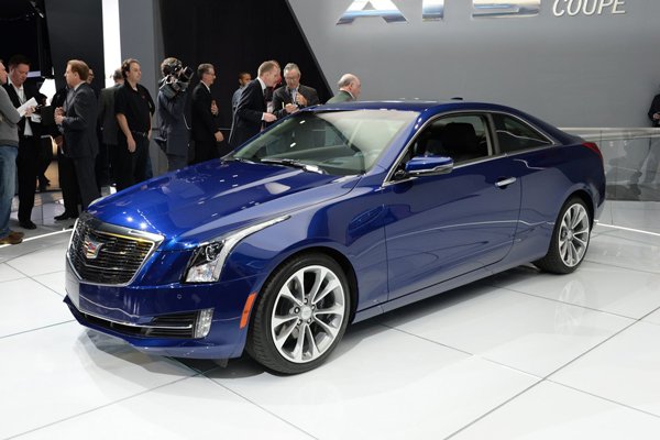 Детройт 2014: Cadillac представил роскошное купе ATS Coupe