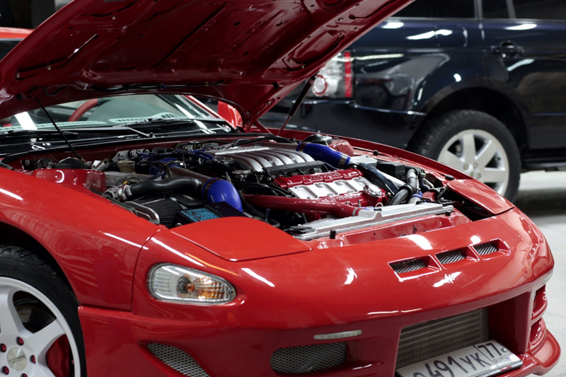 Вторая жизнь Mitsubishi 3000 GT Twin Turbo "Red Devil"