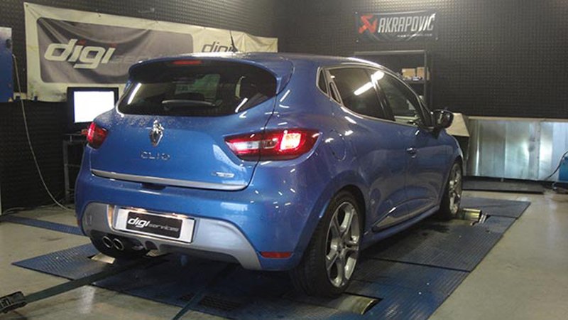 Digiservices добавил мощности Renault Clio GT 120