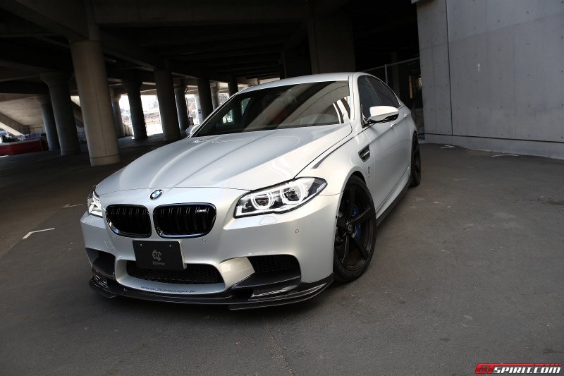 BMW M5 (F10) Moonstone в обвесе 3D Design