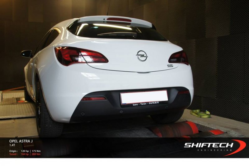 Shiftech увеличил мощность Opel Astra GTC 1.4 Turbo