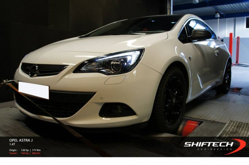 Shiftech увеличил мощность Opel Astra GTC 1.4 Turbo