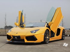 Lamborghini Aventador в обвесе PUR Aero от SR Auto Group