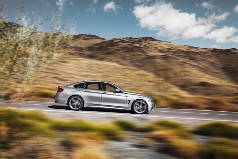 В сеть попали официальные фото BMW 4-Series Gran Coupe