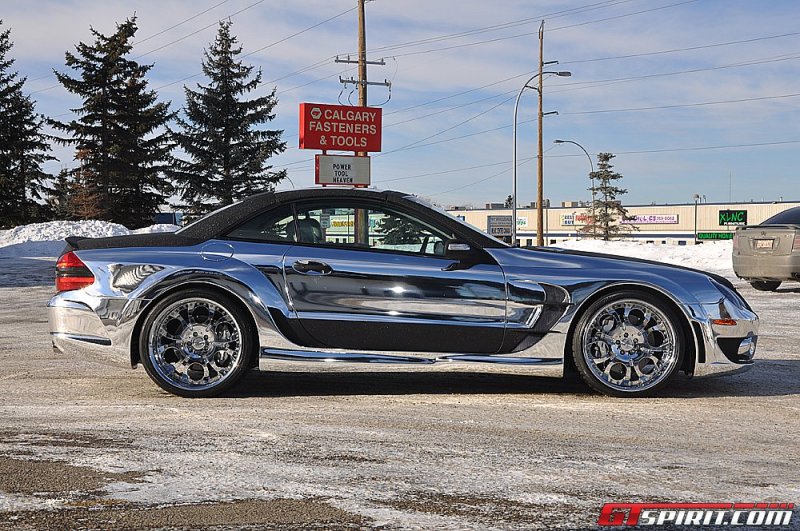 Mercedes-Benz SL55 AMG в тюнинге ZR Auto