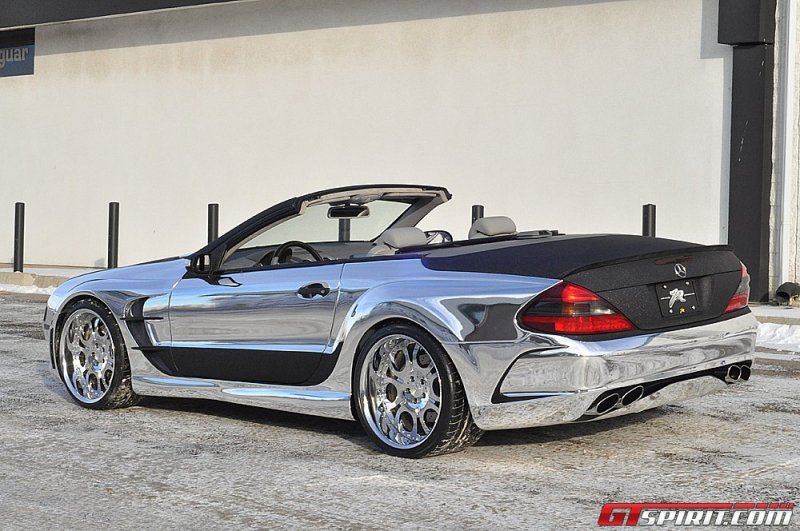 Mercedes-Benz SL55 AMG в тюнинге ZR Auto