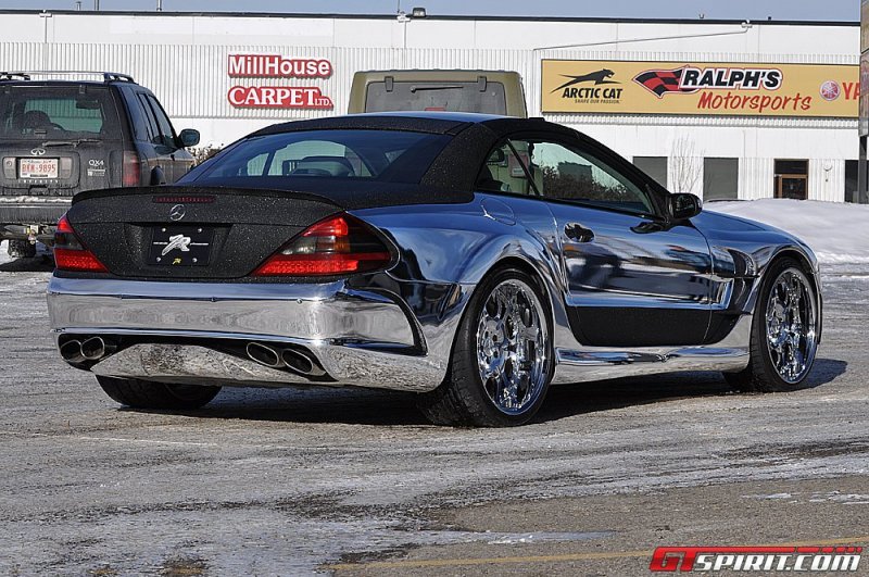 Mercedes-Benz SL55 AMG в тюнинге ZR Auto