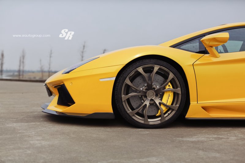 Lamborghini Aventador в обвесе PUR Aero от SR Auto Group