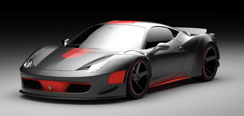 Ferrari F458 Curseive от Vogue Auto Design и Gray Design 