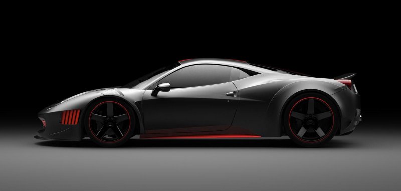 Ferrari F458 Curseive от Vogue Auto Design и Gray Design 