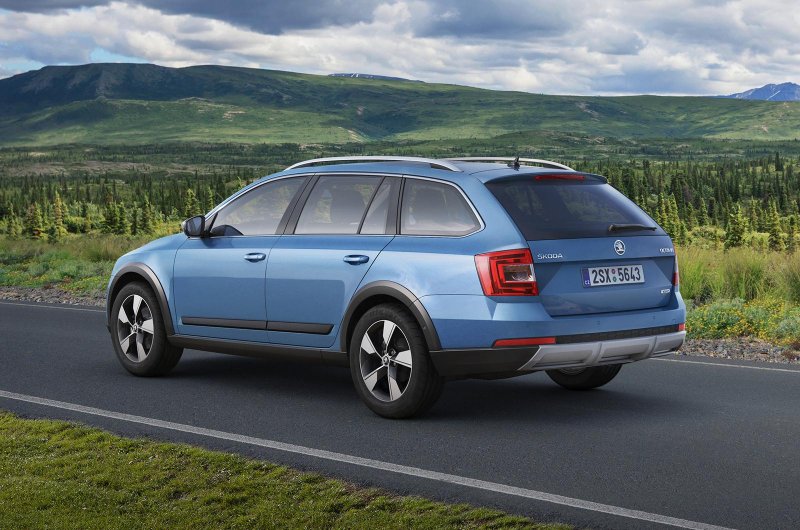 В Женеве покажут Skoda Octavia Scout 2015 