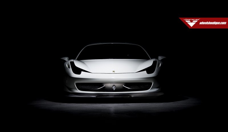 Привлекательный Ferrari 458 Italia от ателье Vorsteiner