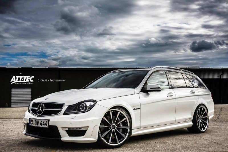 Mercedes-Benz C63 AMG Estate в тюнинге ATT-Tec GmH