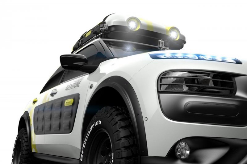 Citroen построил внедорожный концепт C4 Cactus Aventure