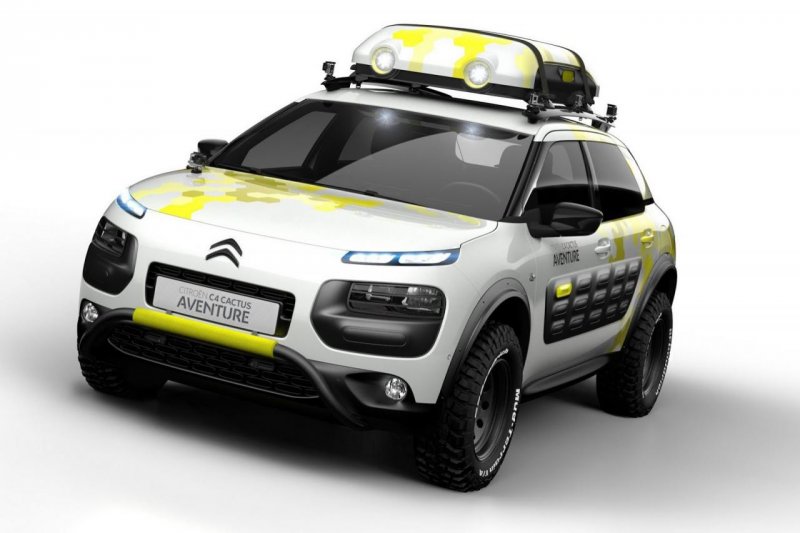 Citroen построил внедорожный концепт C4 Cactus Aventure