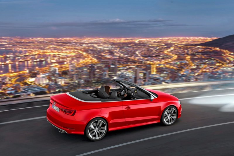 Audi представил открытый спорткар S3 Cabriolet